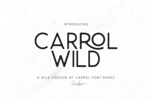 Carrol Wild Font Download