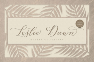 Leslie Dawn Font Download