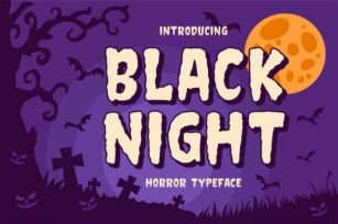 Black Night Font Download