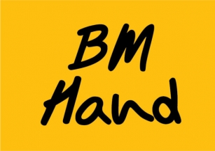 Bams Hand Font Download