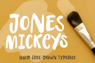 Jones Mickeys Font Download