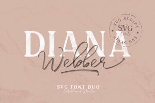 Diana Webber Family Font Download