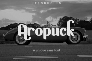 Aropuck Font Download