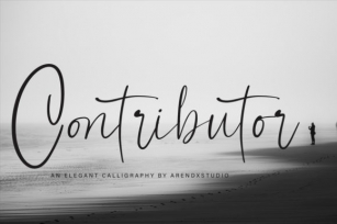 Contributor Font Download