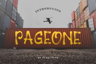 Pageone Font Download