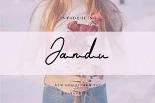 Jandu Signature Font Download