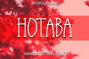 Hotaba Font Download