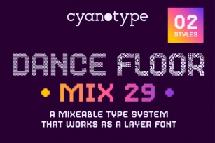 Dance Floor Mix 29 Font Download