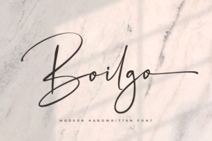 Boilgo Font Download