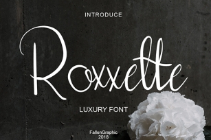 Roxxette Font Download