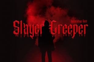 Slayer Creeper Font Download