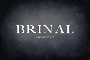Brinal Font Download
