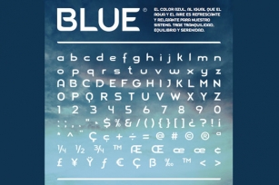 Blue Font Download