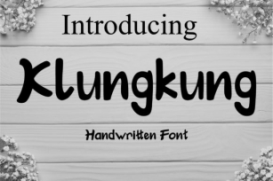 Klungkung Font Download