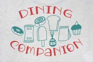 Dining Companion Font Download