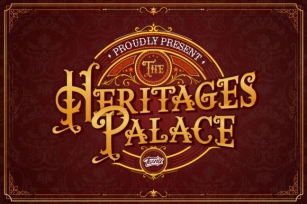 The Heritages Palace Font Download