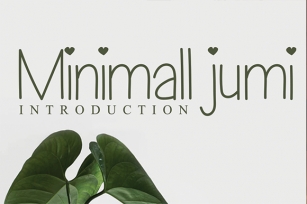 Minimall Jumi Font Download