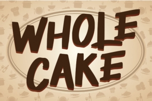 Wholecake Font Download