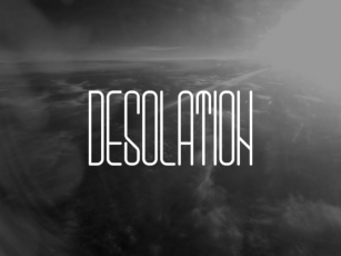 Desolation Font Download