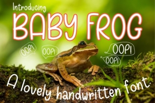 Baby Frog Font Download
