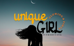 Unique Girl Font Download