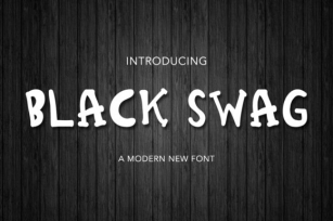 Black Swag Font Download