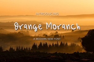 Orange Moranch Font Download