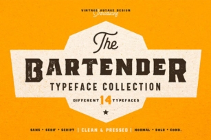 The Bartender Collection Font Download