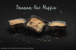 Banana Nut Muffin Font Download