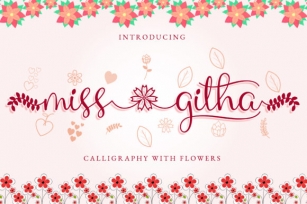 Miss Githa Font Download