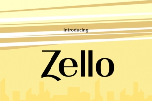 Zello Font Download
