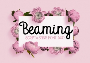 Beaming Font Download