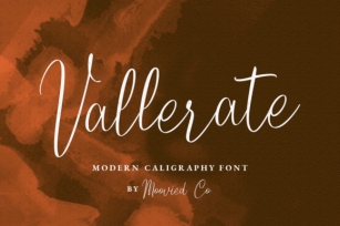 Vallerate Font Download