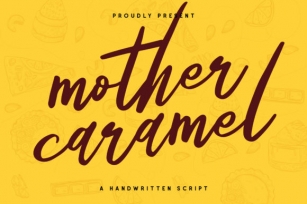 Mother Caramel Font Download