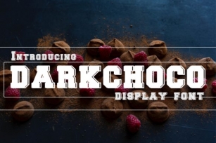 Darkchoco Font Download