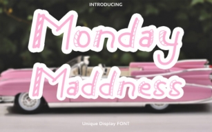 Monday Maddness Font Download
