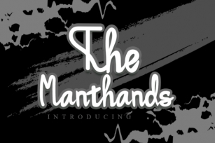 The Manthands Font Download