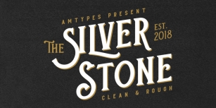 Silver Stone Font Download