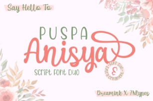 Puspa Anisya Font Download