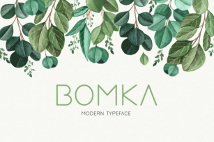 Bomka Font Download