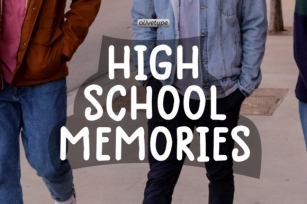 High School Memories Font Download