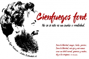 Cienfuegos font Font Download