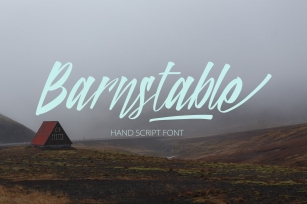 BARNSTABLE Hand Script font Font Download