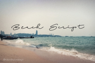 Beach Script Font Download