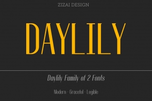 ZZ Daylily Family Font Download