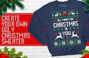 Christmas Knitted Font Download