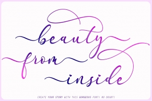 Faradilla / Beautiful Script Font Download