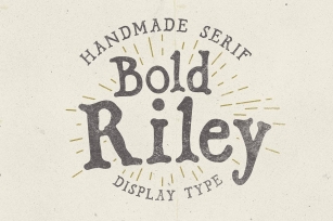 Bold Riley font Font Download