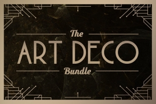 Art Deco Bundle Font Download