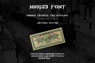 NN1923 Font Download